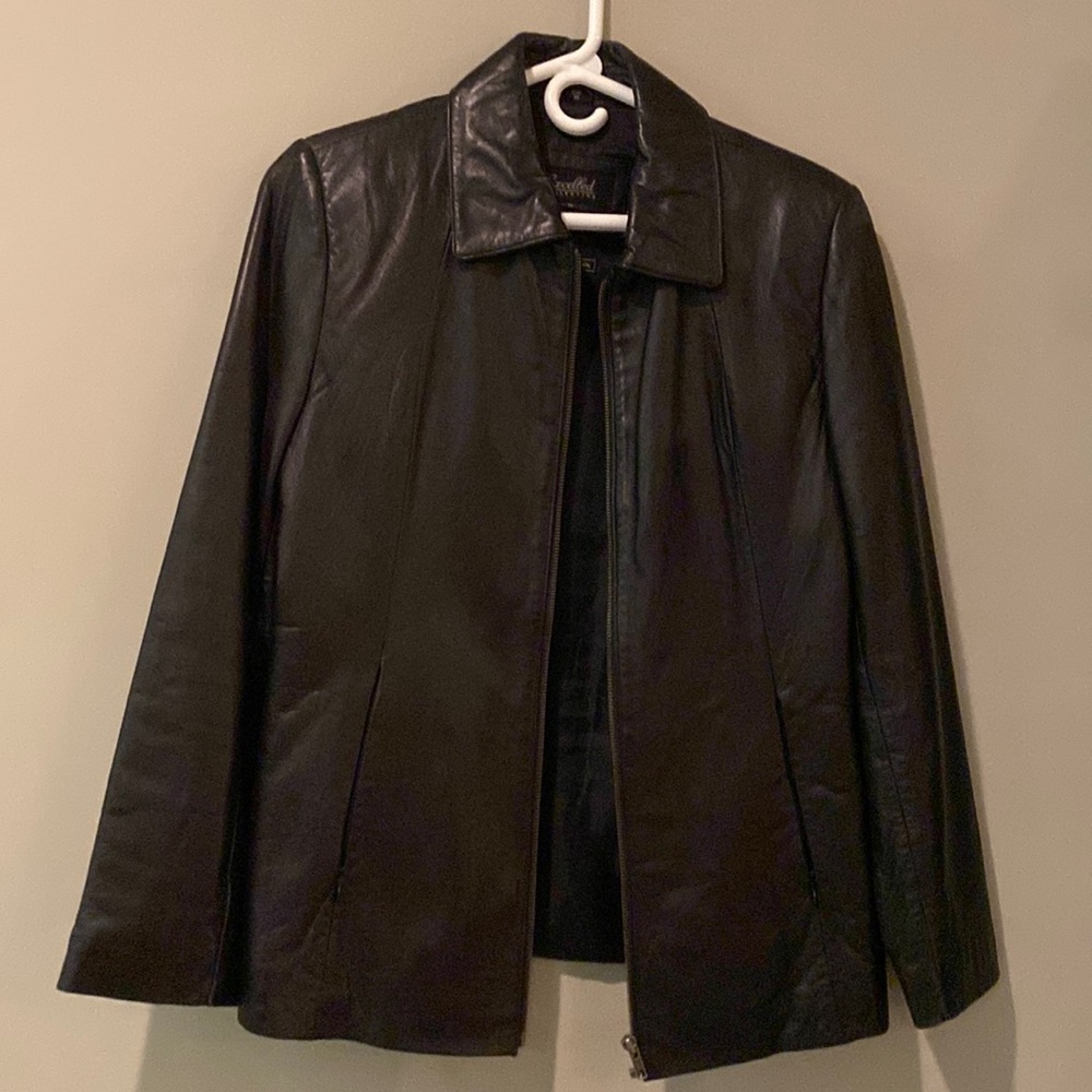Genuine Lamb skin leather jacket